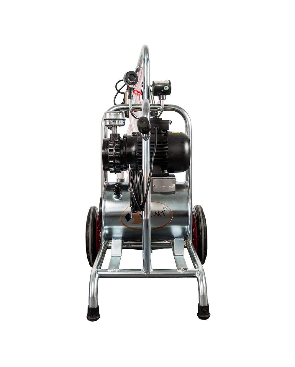 Aparat de muls vaci EMT 1 post, 1 bidon inox 25...