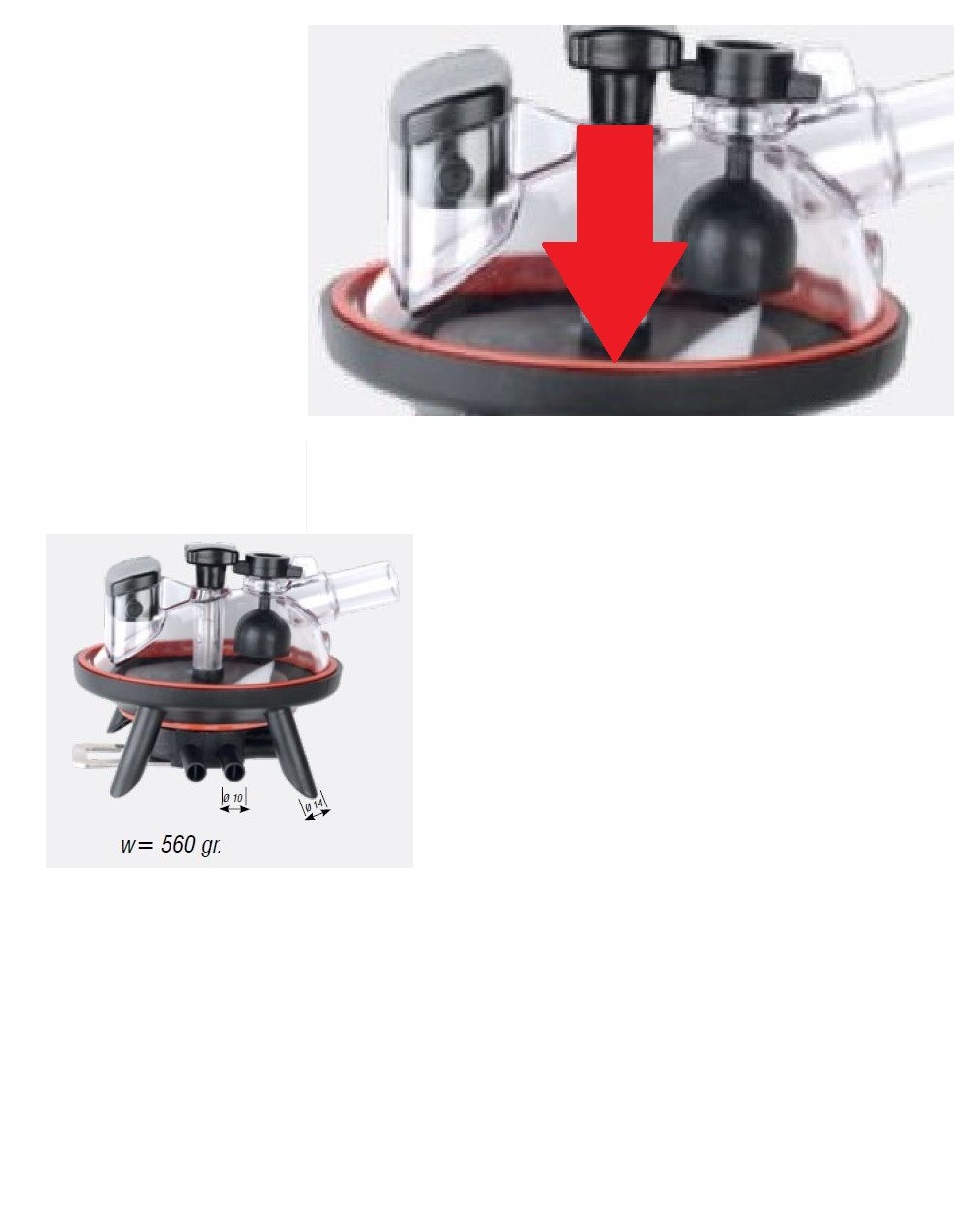 Garnitura colector 240 CC