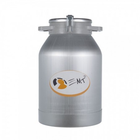 Bidon aluminiu cu capac si clipsuri de prindere, inchidere etansa, volum 30 L