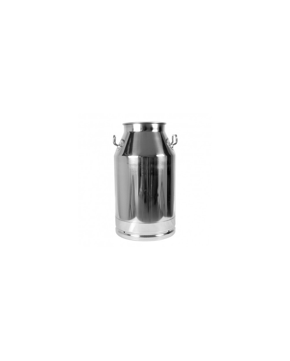 Bidon inox fara capac si fara clipsuri de prindere, volum 40 LITRI