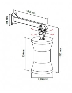 PERIE PENTRU INGRIJIREA VACILOR( CLEPSIDRA-MINI) FARA MOTOR 2