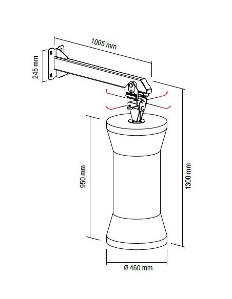 PERIE PENTRU INGRIJIREA VACILOR( CLEPSIDRA-MAXI) FARA MOTOR