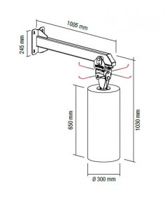 PERIE PENTRU INGRIJIREA VACILOR( DREAPTA-MINI) FARA MOTOR 2