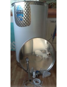 Cisterna inox cu capac flotant Toscana Inox ARIA Pe, 500... 2