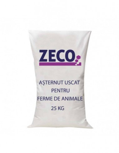 Asternut uscat pentru ferme de animale, 25 kg