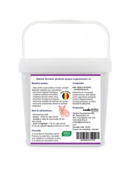 Aditiv furajer pentru suine, 10 kg