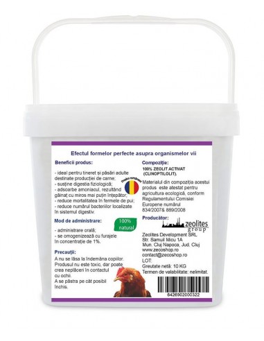 Aditiv furajer pentru pasari de carne, 10 kg