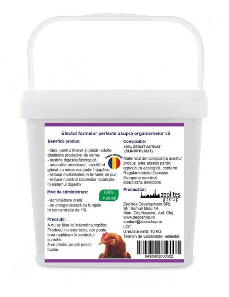 Aditiv furajer pentru pasari de carne, 10 kg