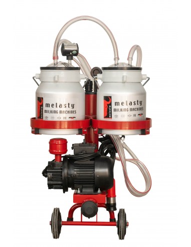 Aparat de muls vaci micro 1 post, 2 bidoane...