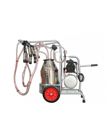 Aparat de muls vaci EMT 2 posturi, 1 bidon inox...