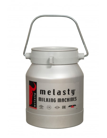 Bidon aluminiu cu capac si clipsuri de prindere, inchidere etansa, volum 10 L