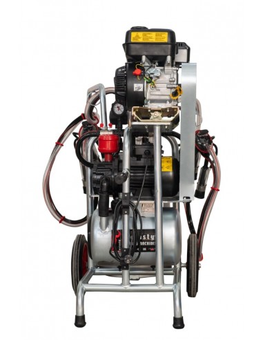 Aparat de muls vaci MELASTY cu motor pe benzina...