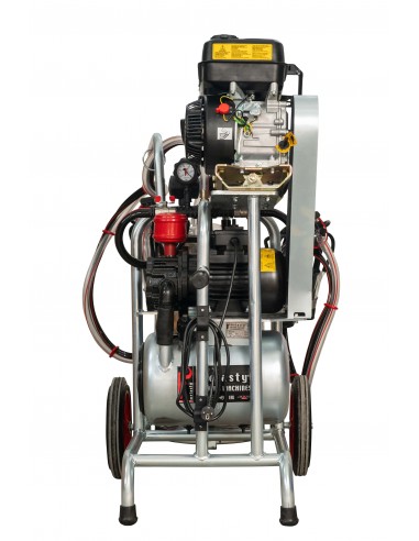 Aparat de muls vaci MELASTY cu motor pe benzina...