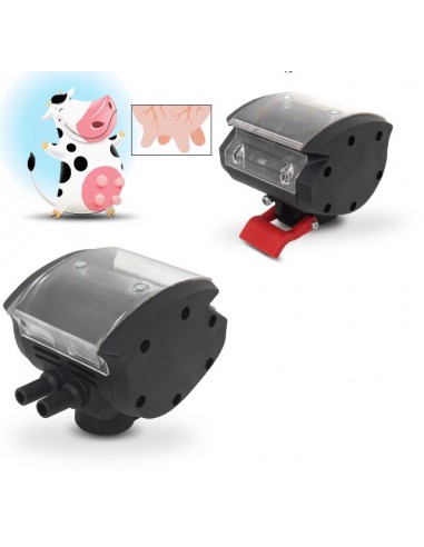 Pulsator pneumatic pentru vaci cu functie de masaj
