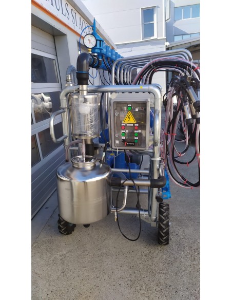 Sala de muls bovine 6 posturi( PULSATOARE ELECTRONICE)