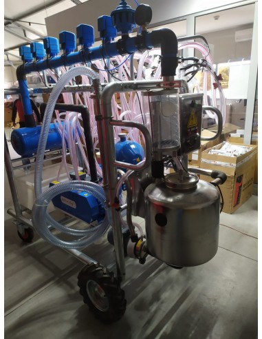 Sala de muls oi sau capre mobila 12 posturi(...