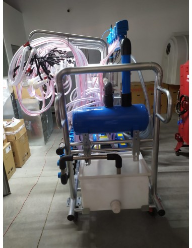 Sala de muls oi sau capre mobila 12 posturi(...