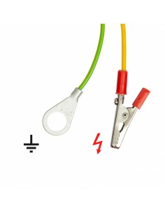 Set 2 cabluri conexiune gard electric 2