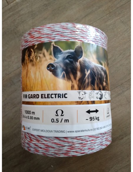 Fir gard electric 1000 M - 95 KG, 0.5 Ω/M, ZN 4X0.3 MM