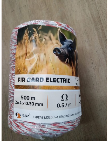 Fir gard electric 500 M - 95 KG, 0.5 Ω/M, ZN 4X0.3 MM