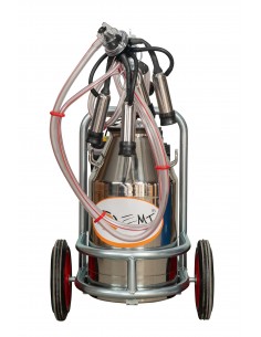 Aparat de muls vaci EMT 1 post, 1 bidon inox 25 litri,... 2