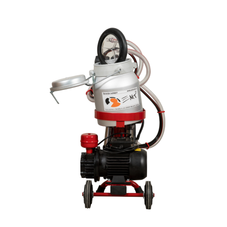 Aparat de muls vaci micro 1 post, 1 bidon aluminiu 10 litri