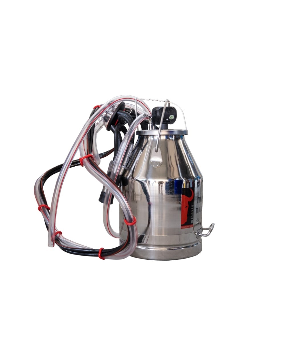 Bidon inox 30 litri pentru sistem fix de muls...