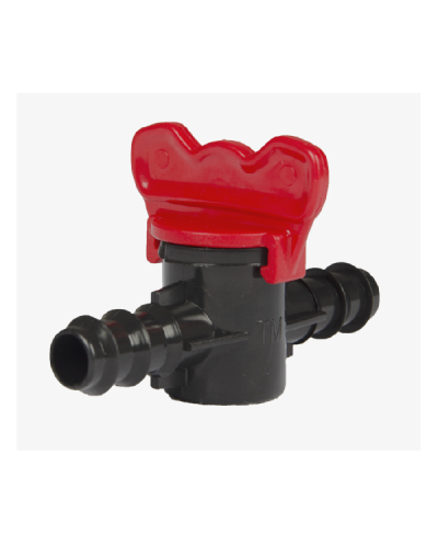 Robinet rosu plastic (Ø16 x Ø16)