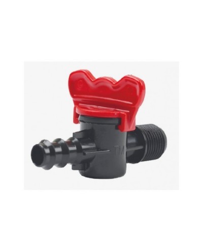 Robinet rosu plastic (½“ x Ø16)