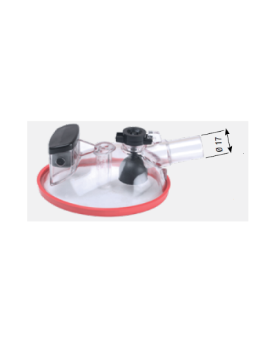 Capac colector complet transparent oval 240CC bovine