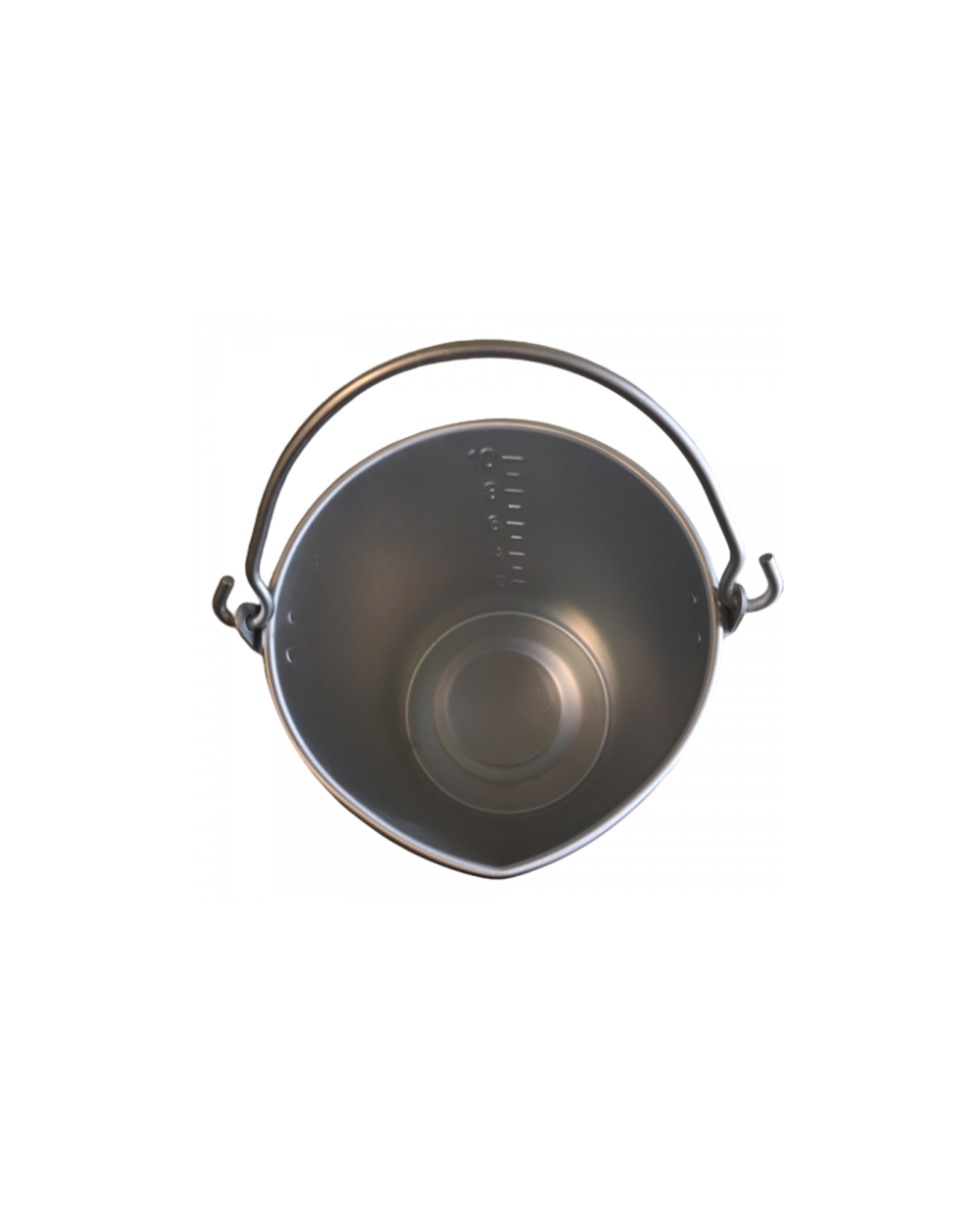 Galeata din aluminiu, capacitate 10 L