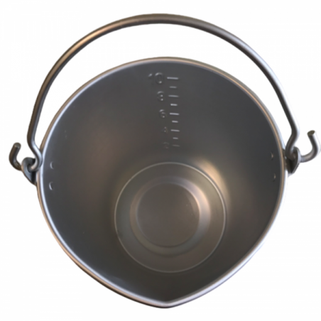 Galeata din aluminiu, capacitate 10 L