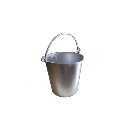 Galeata din aluminiu, capacitate 10 L
