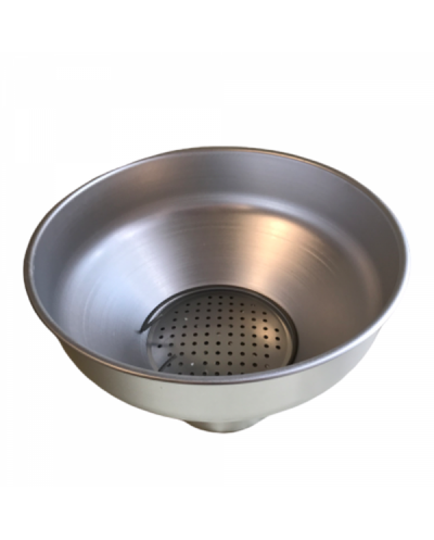 Palnie din aluminiu cu sita, capacitate 10 L( mare) 2