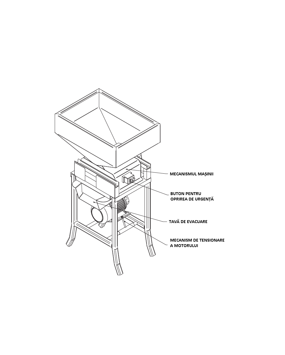 Moara de macinat electrica cu valturi MELASTY-...