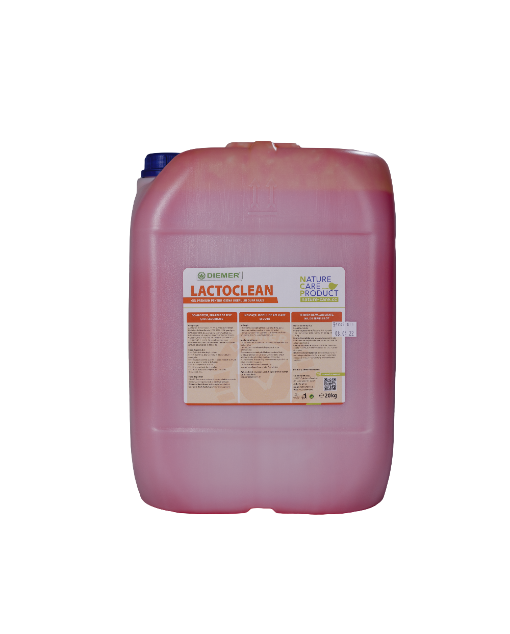Dezinfectant dupa muls pentru mameloane LACTOCLEAN  - 5 KG