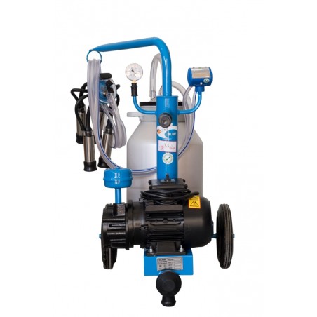 Aparat de muls bovine EMT Blue cu 1 post si 1 bidon aluminiu 25 litri