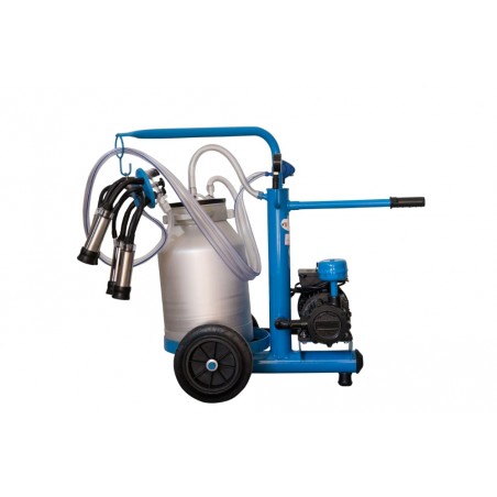 Aparat de muls bovine EMT Blue cu 1 post si 1 bidon aluminiu 25 litri